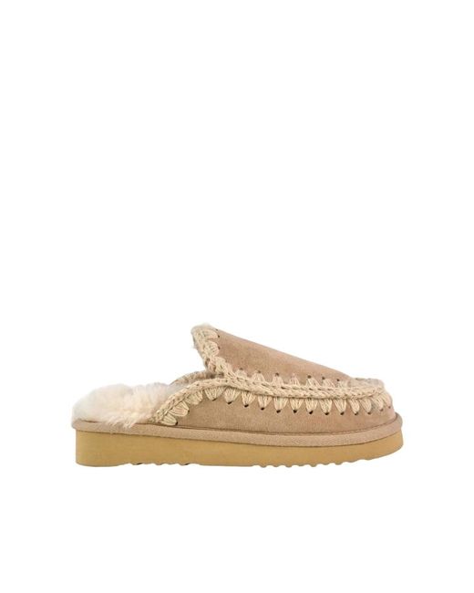 Mou Natural Eskimo Slipper