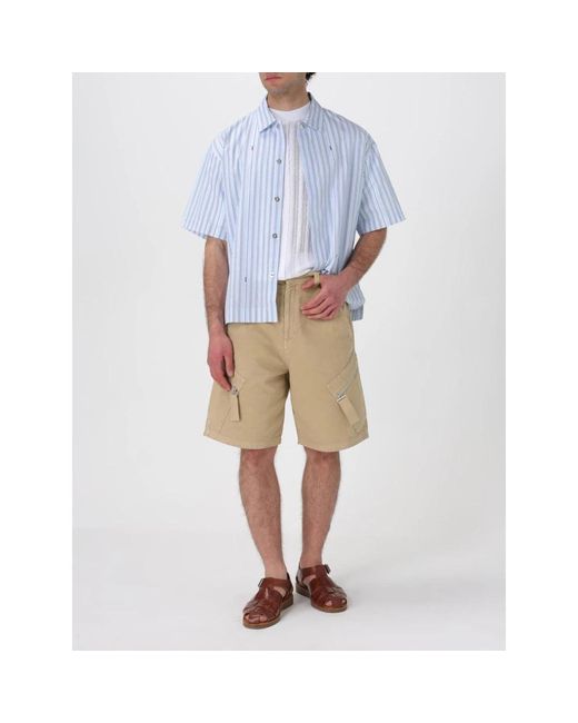 Jacquemus Casual Shorts in het Natural voor heren