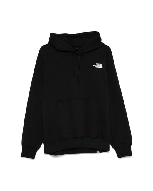 Hoodies The North Face de hombre de color Black