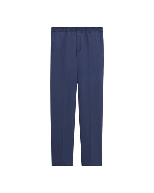 Filippa K Blue Straight Trousers for men