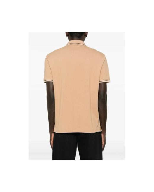 Emporio Armani Natural Polo Shirts for men