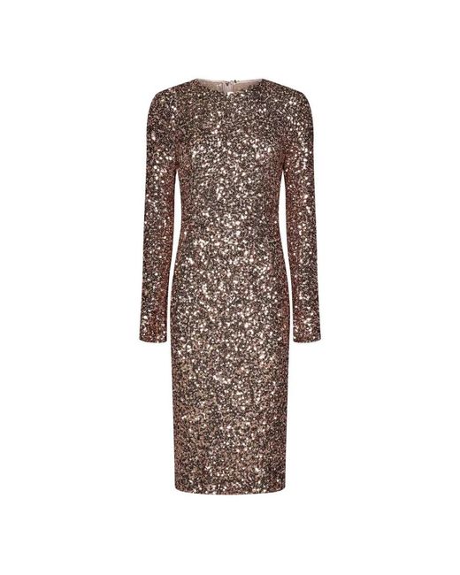 Dolce & Gabbana Brown Midi Dresses