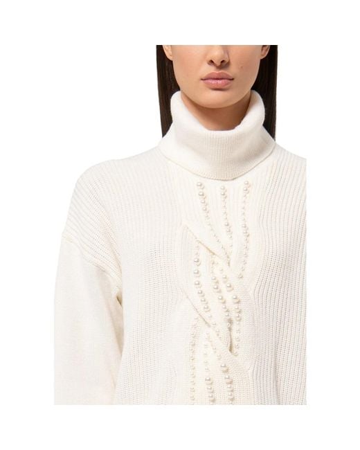 Fracomina White Turtlenecks