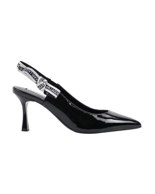 Karl Lagerfeld Black Pumps