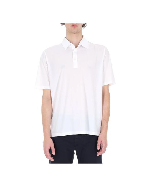 Herno Tops ,Wit ,Polo Shirts in het White voor heren