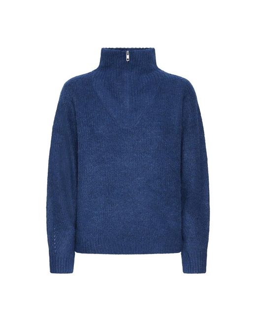 Turtlenecks Ichi de color Blue