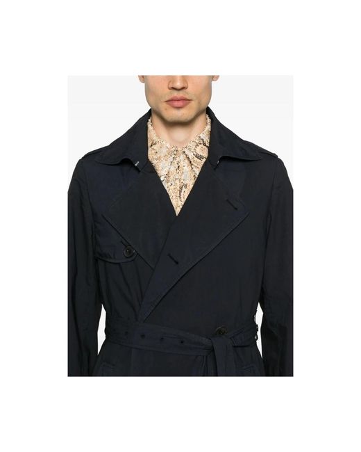 Dries Van Noten Trench Coats in het Black voor heren