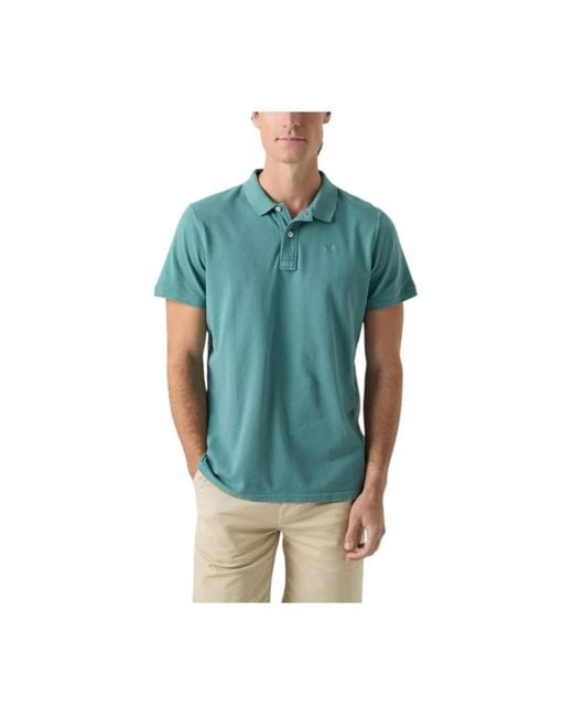 Scotta Blue Polo Shirts for men