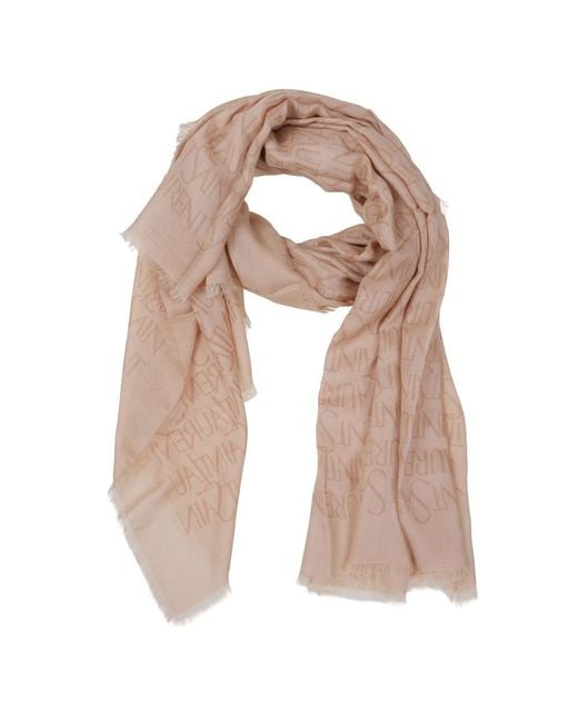 Saint Laurent Natural Winter Scarves