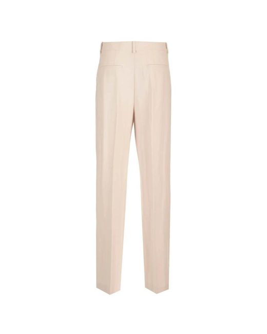 Theory Natural Straight Trousers