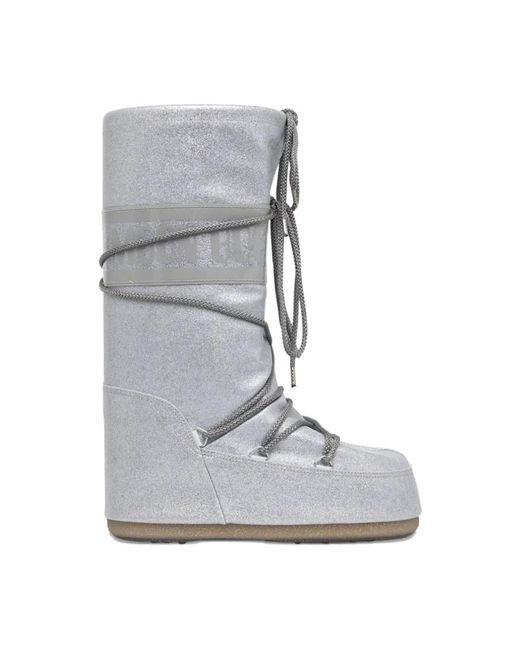 Moon Boot Gray Winter Boots