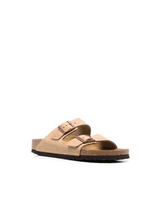 Sliders di Birkenstock in Natural da Uomo