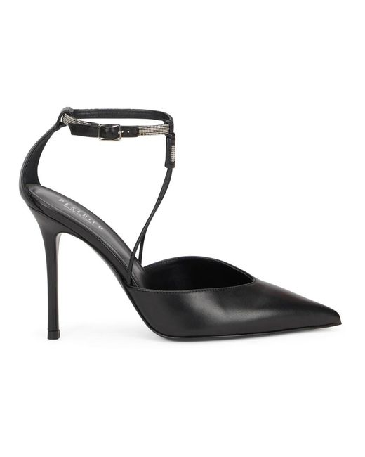 Peserico Schoenen ,Zwart ,Heels in het Black