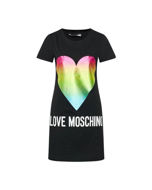 Love Moschino Black Short Dresses