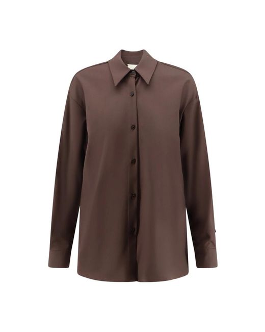 Shirts Alysi de color Brown