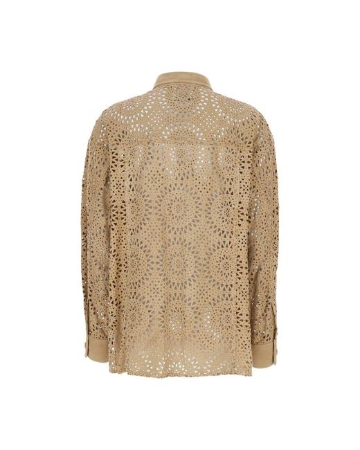 Shirts di Eleventy in Natural