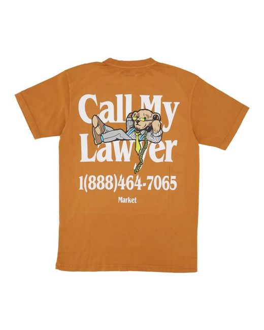 Market Brown T-Shirts for men