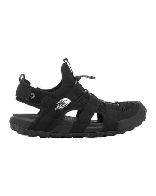 The North Face Black Flat Sandals for men