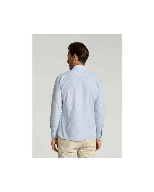 Hackett Bengal Shirt in het Blue voor heren