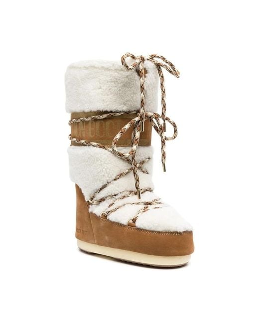 Moon Boot Snowboots in het Brown