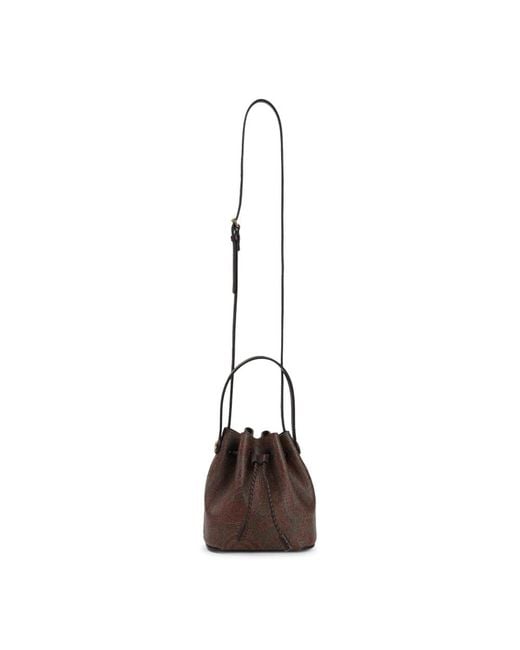 Etro Brown Bucket Bags
