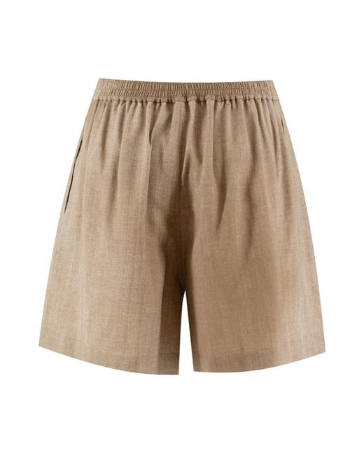 Ermanno Scervino Natural Casual Shorts
