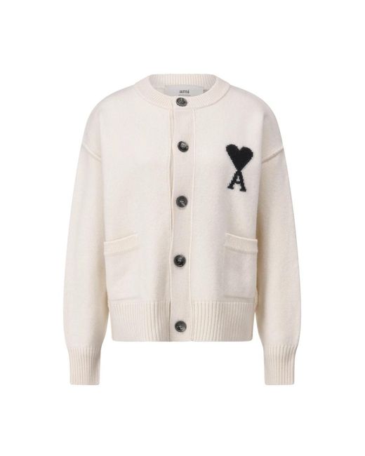 AMI Cardigans in het White