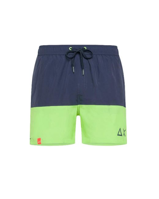 Sun 68 Blue Beachwear for men