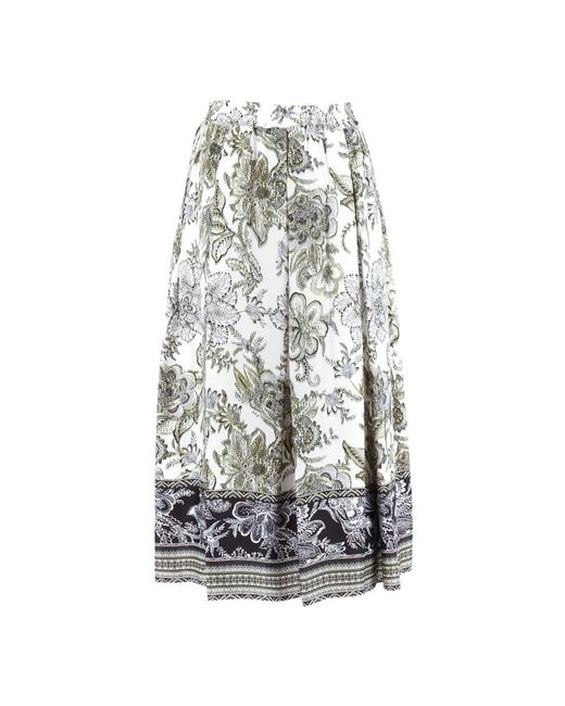 Midi Skirts Fay de color Gray