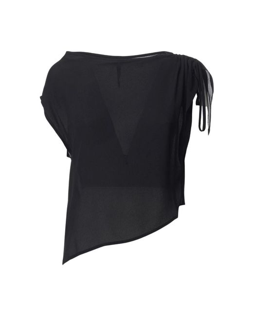 Manila Grace Overhemden ,Zwart ,Blouses in het Black