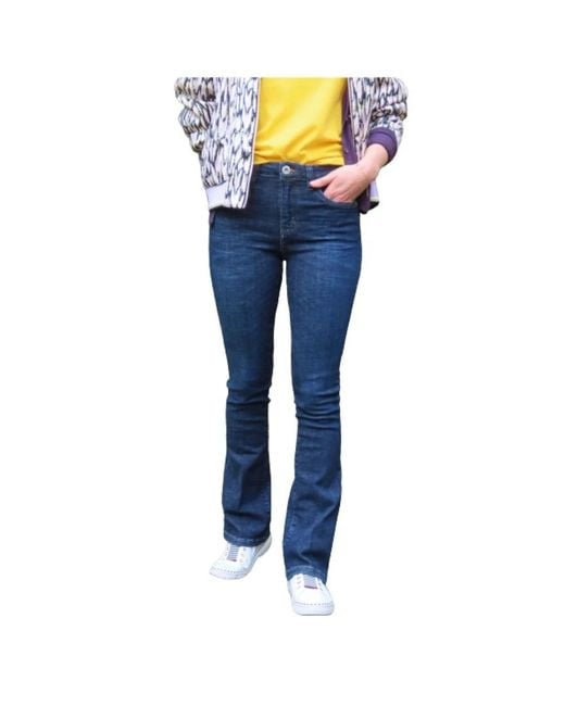 Denim Studio Blue Straight Fit Jeans