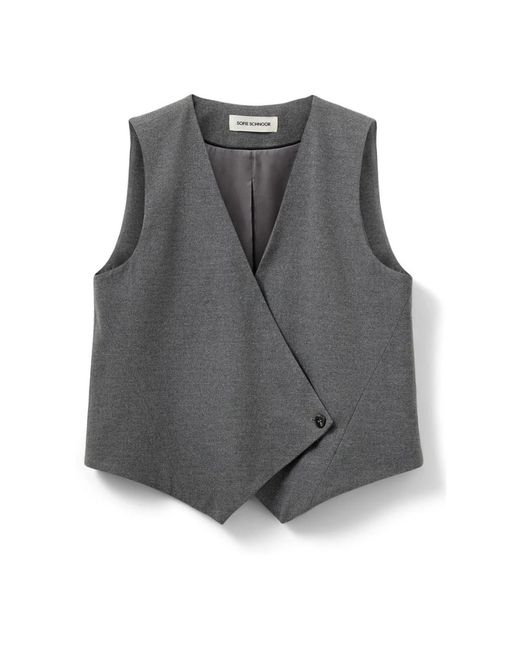 Sofie Schnoor Gray Waistcoats