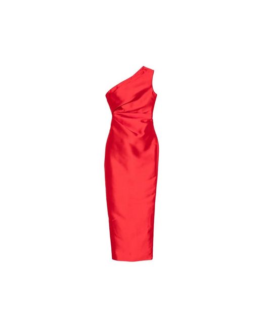 Solace London Red Party Dresses