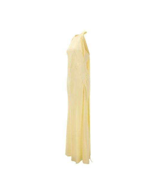 Blumarine Yellow Maxi Dresses