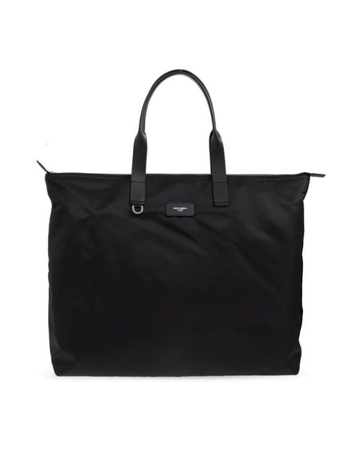 Tote Bags Dolce & Gabbana de hombre de color Black