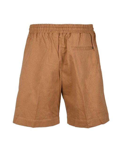 Dondup Casual Bermuda Shorts Aus Baumwollmischung in Brown für Herren