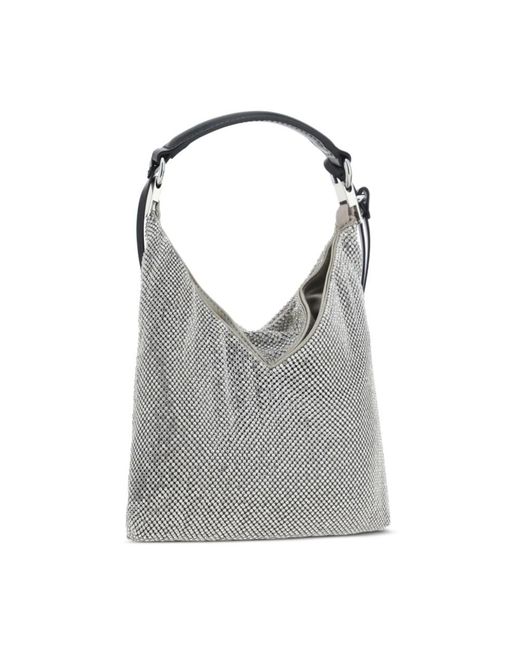 Benedetta Bruzziches Gray Handbags