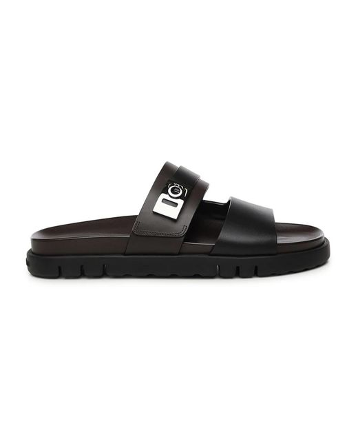 Ferragamo Sliders in Black für Herren