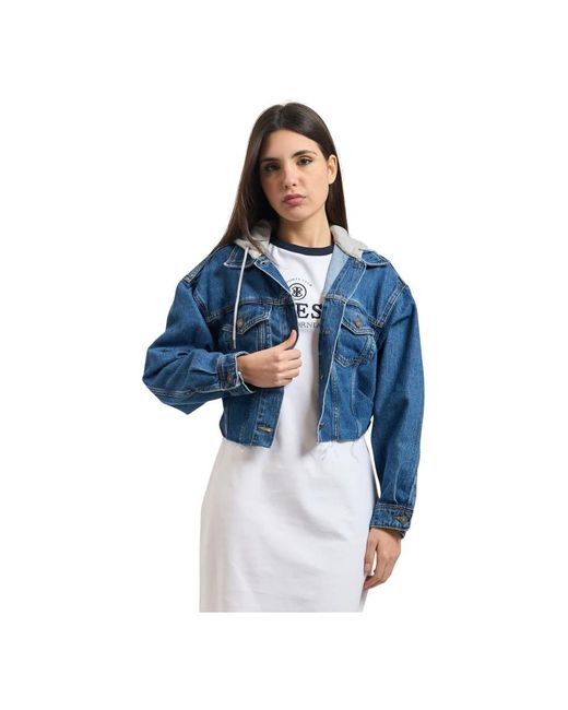 Guess Blue Denim Jackets