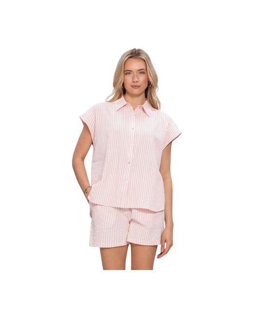 RUBY TUESDAY Pink Cisoba Top