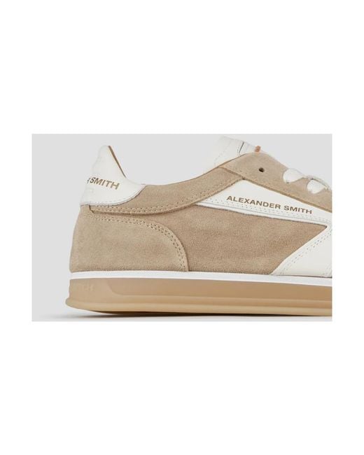 Alexander Smith Thames Sneaker in het Natural voor heren