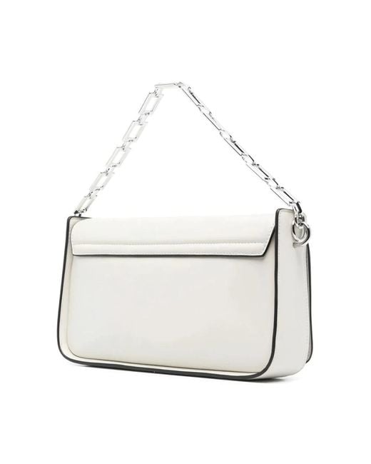 Calvin Klein White Shoulder Bags