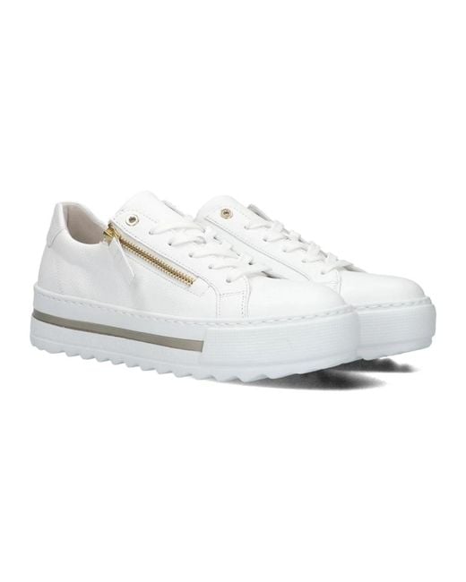 Gabor Sneakers in het White