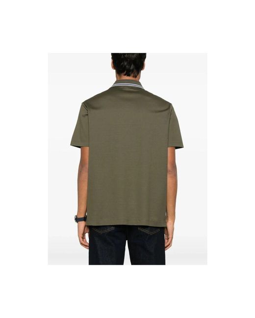 Paul & Shark Gestreifter rand olivgrüner pullover in Green für Herren