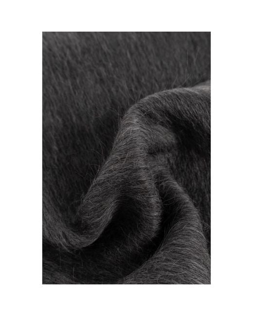 Acne Black Winter Scarves