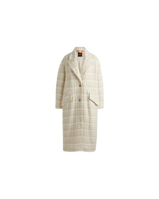 HUGO Natural Single-Breasted Coats