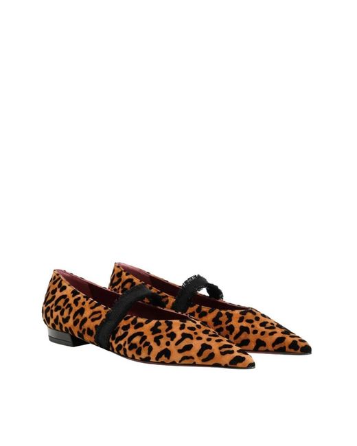 Roberto Festa Brown Ballerinas