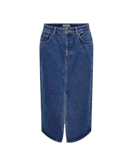 ONLY Blue Denim Skirts