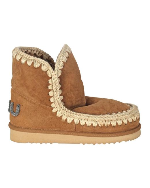 Mou Brown Winter Boots