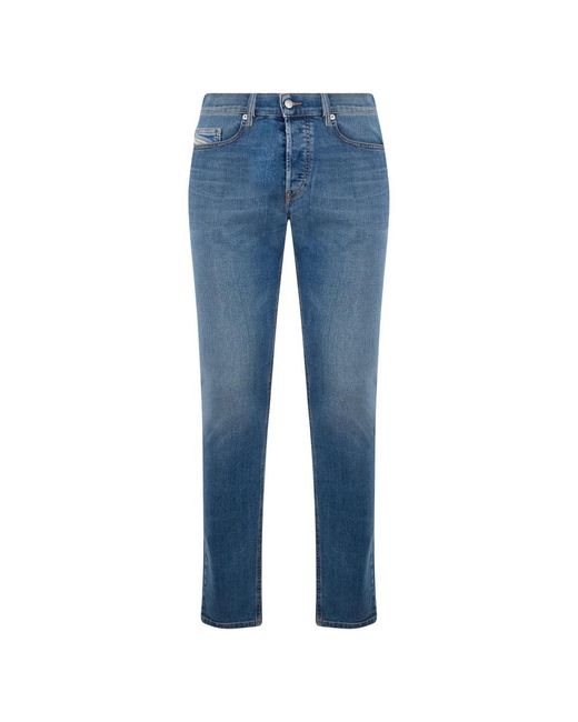 DIESEL Blue Slim-Fit Jeans for men